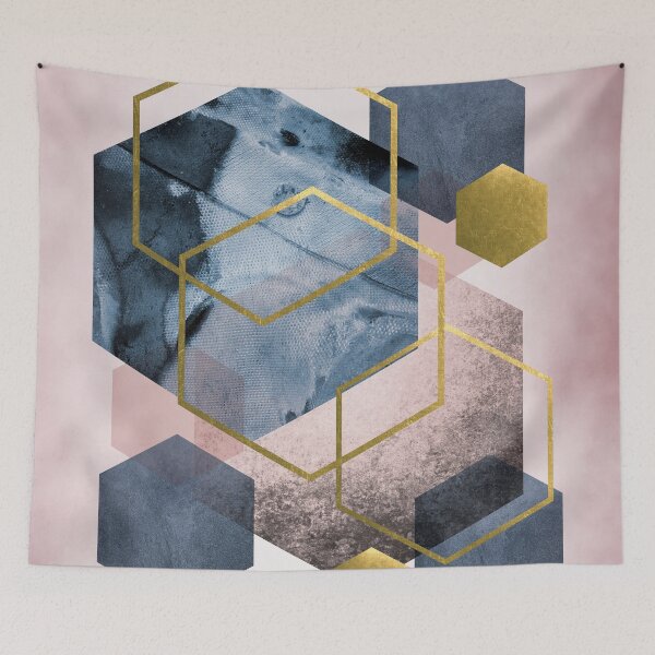 Item preview, Hexagon Art designed and sold by UrbanEpiphany.