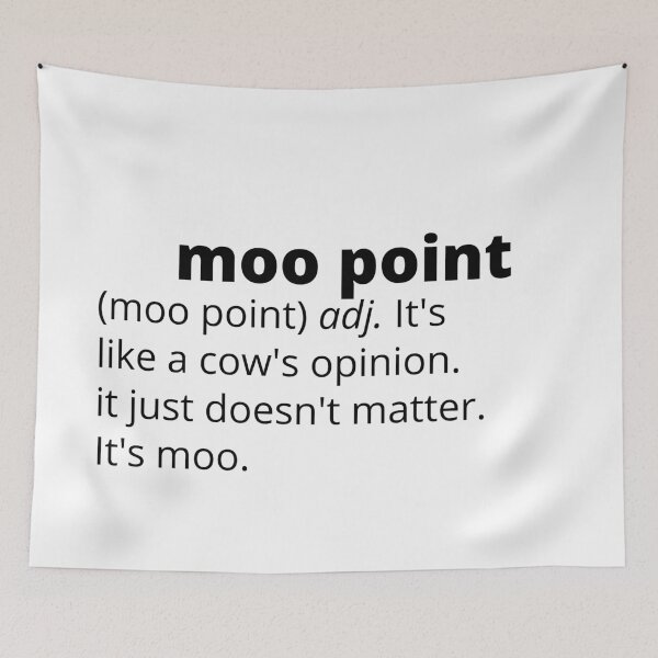 Item preview, Moo Point Definition  designed and sold by NurseAvaSierra.