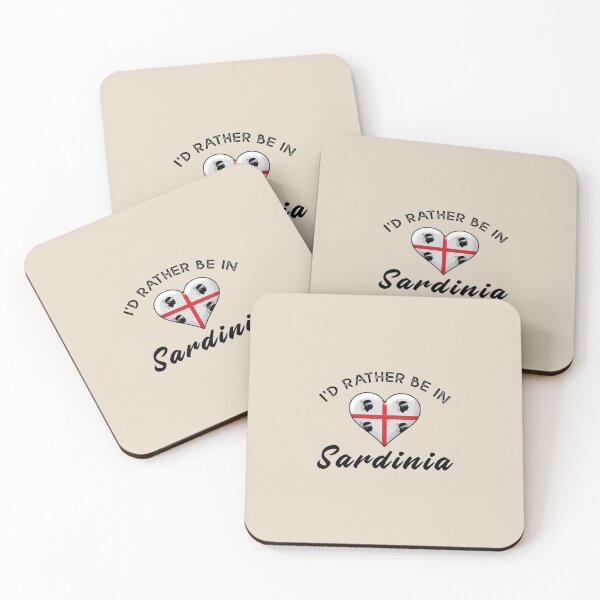 Item preview, I'd rather be in Sardinia. With the Flag of Sardinia. designed and sold by obedtheartist.