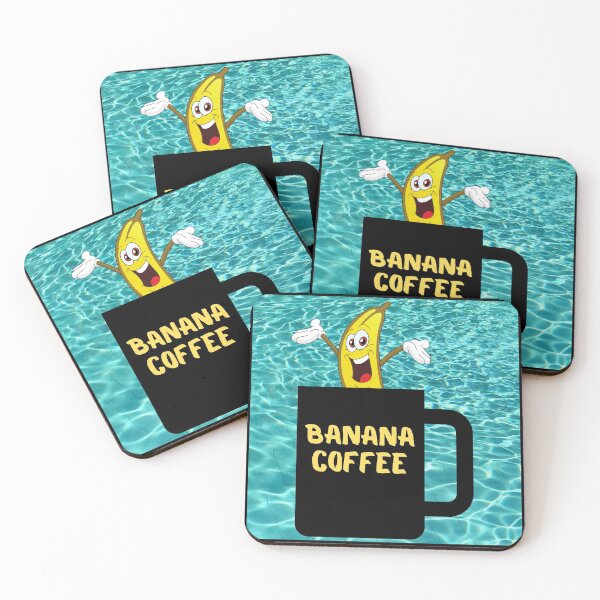 Item preview, Banana Coffee-1 designed and sold by WoodburyLake.