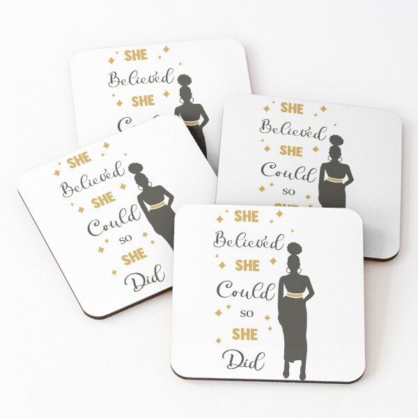 Item preview, She Believed She Could So She Did designed and sold by smw84.