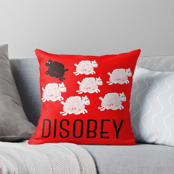 Item preview, Disobey: The black sheep disobeying  designed and sold by deynaaz.