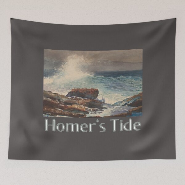 Artikelvorschau, Homers Flut - Crashing Waves entworfen und verkauft von HeatherEthereal.