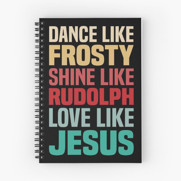 Item preview, Dance like Frosty Shine like Rudolph Love like Jesus designed and sold by foramelie.