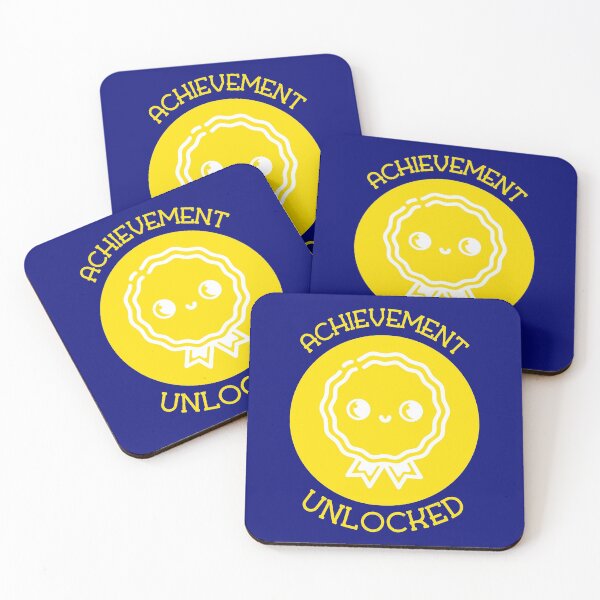 Item preview, Achievement Unlocked Kawaii Medal designed and sold by KawaiiPark.