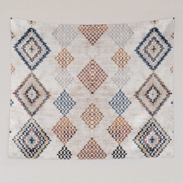 Aperçu de l'œuvre Moroccan Berber Rug Artwork créée et vendue par SpaceBazaar.