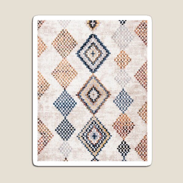 Aperçu de l'œuvre Moroccan Berber Rug Artwork créée et vendue par SpaceBazaar.