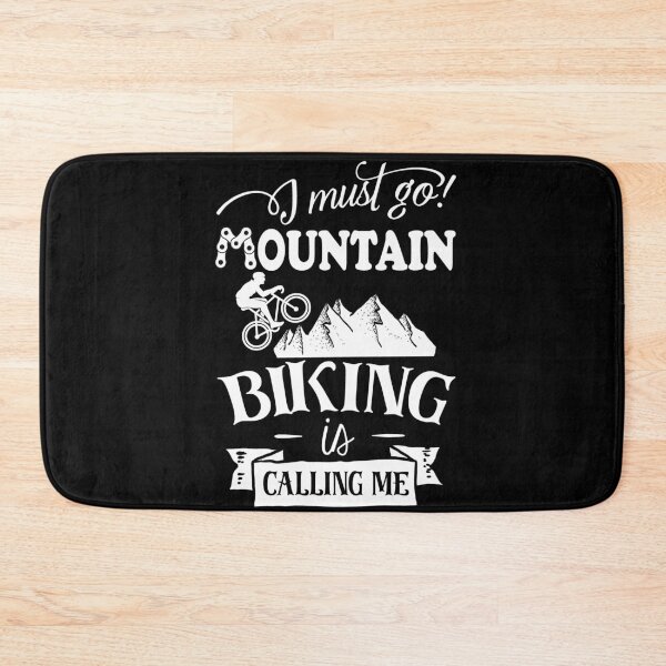 Item preview, Mountain Biking Funny Quote Mountain Biking Is Calling Bikers designed and sold by peachyline.