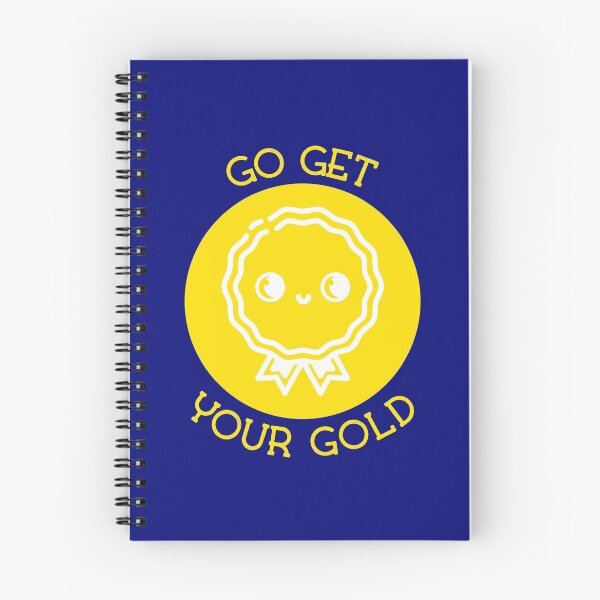 Item preview, Go get your gold Kawaii Medal designed and sold by KawaiiPark.