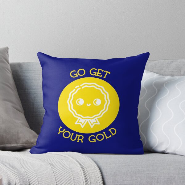 Item preview, Go get your gold Kawaii Medal designed and sold by KawaiiPark.