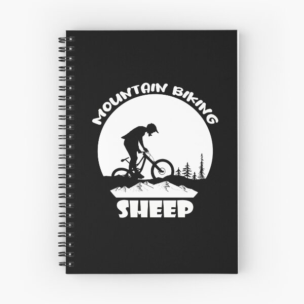 Item preview, Mountain Biking Sheep Funny Quote Mountain Bikes designed and sold by peachyline.