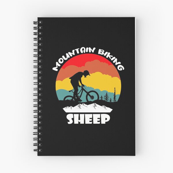 Item preview, Mountain Biking Sheep Funny Quote Mountain Bikers Retro Vintage designed and sold by peachyline.