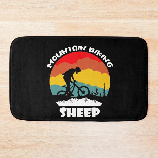 Item preview, Mountain Biking Sheep Funny Quote Mountain Bikers Retro Vintage designed and sold by peachyline.