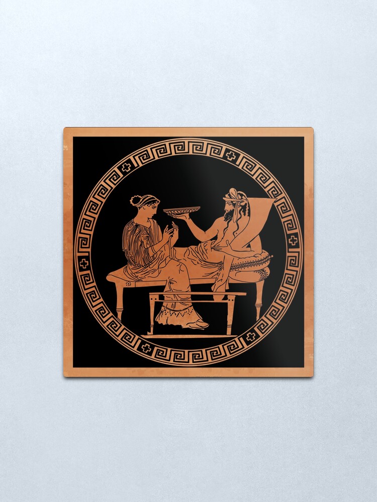 Alternate view of Hades and Persephone Metal Print