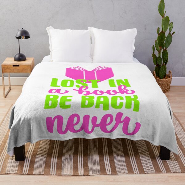 Item preview, Get Lost in a Book - A Literary Neon Design designed and sold by TheBearandBunny.