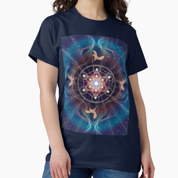 Item preview, Metatron's Cube - Merkabah - Peace and Balance designed and sold by art-by-angels.