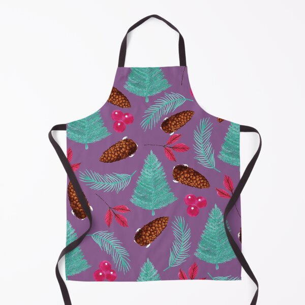 Item preview, Winter forest Christmas print purple designed and sold by Emma Kunz.