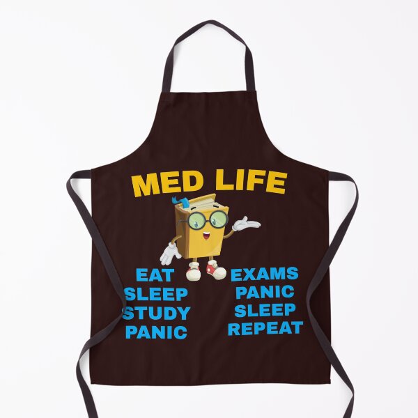 Item preview, med life, eat sleep study panic exams  sleep repeat designed and sold by doctors-apparel.