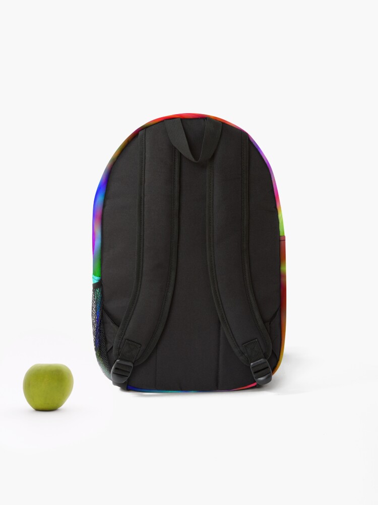 Thumbnail 2 of 3, Backpack, Psychedelic  designed and sold by Crystalsgraphix.