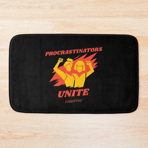 Item preview, Procrastinators unite - tomorrow designed and sold by GraphicTeesSuck.