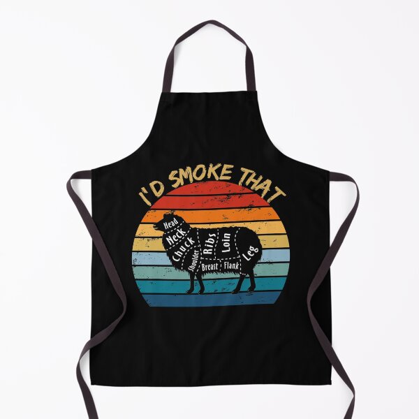 Item preview, Copy of Vintage I'd Smoke That Sheep BBQ Grilling Lover Smoker Gift designed and sold by enjoytheshirt.