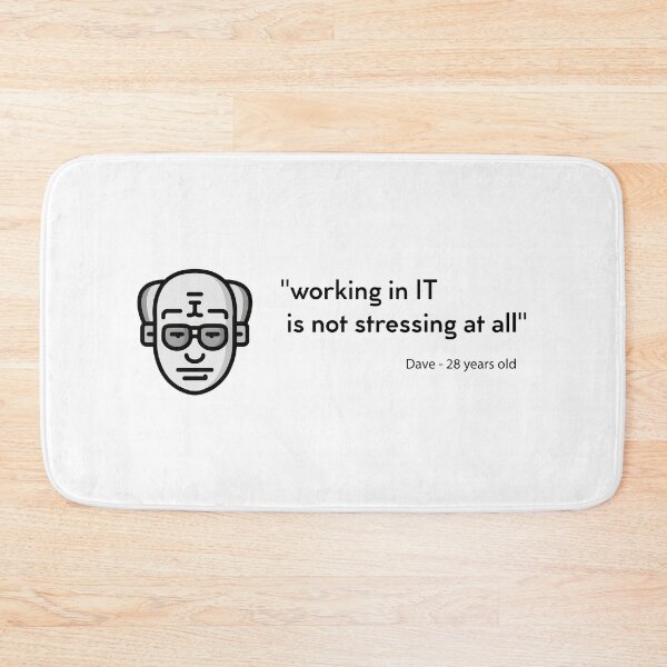 Item preview, Working In IT Is Not Stressing At All designed and sold by rozar-nv.