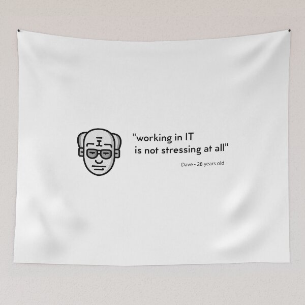 Item preview, Working In IT Is Not Stressing At All designed and sold by rozar-nv.