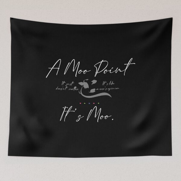 Item preview, A Moo Point Cow's Opinion Doesn't Matter It's Moo designed and sold by itShirts-Shop.