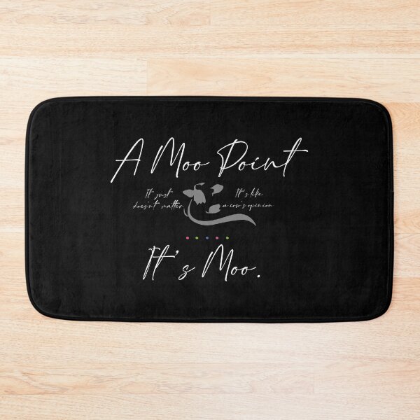 Item preview, A Moo Point Cow's Opinion Doesn't Matter It's Moo designed and sold by itShirts-Shop.