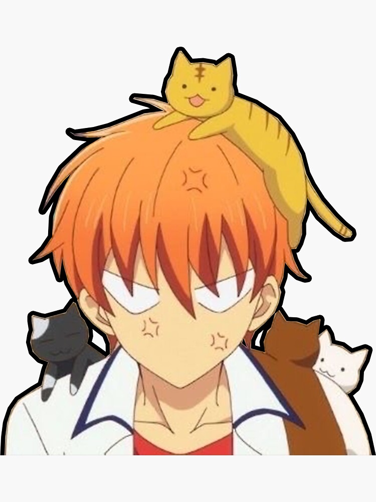 Kyo Sohma Sticker For Sale By Kawaiicrossing Redbubble 6186