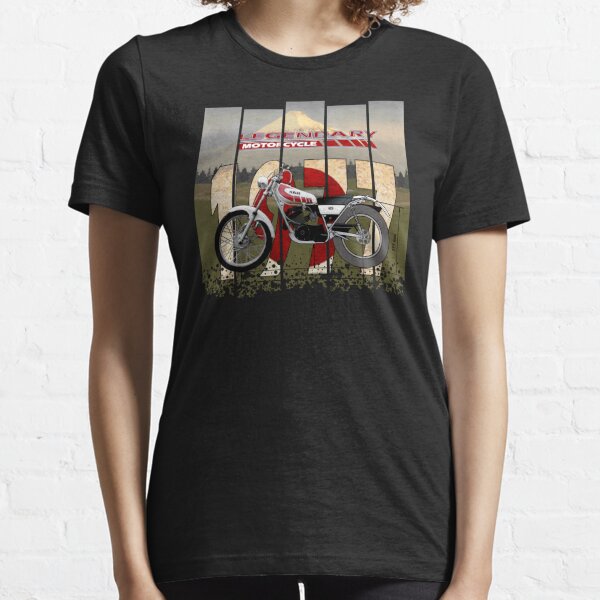 T-Shirt Moto Vintage Legendary Racers, pilote de légende 100% coton Bio