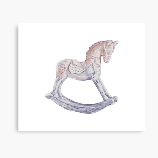 My Little Pony Rocking Horse Canvas Print