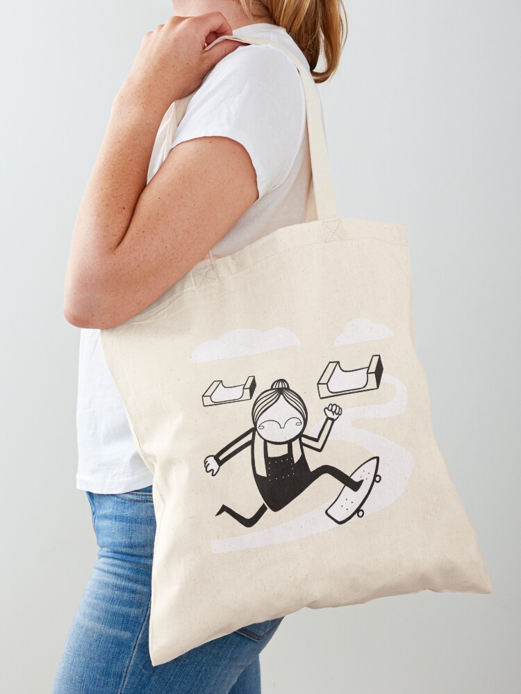 skate tote bag