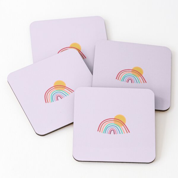 Item preview, Boho Rainbow Sunrise on Purple Haze designed and sold by Timeforplay.