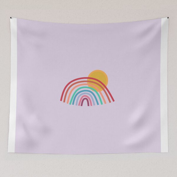 Item preview, Boho Rainbow Sunrise on Purple Haze designed and sold by Timeforplay.