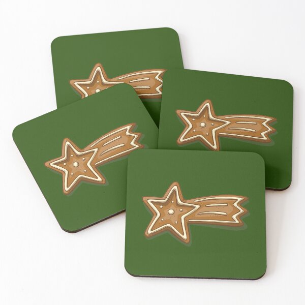 Item preview, Christmas Gingerbread Falling Star Cookie designed and sold by rocketdandy.