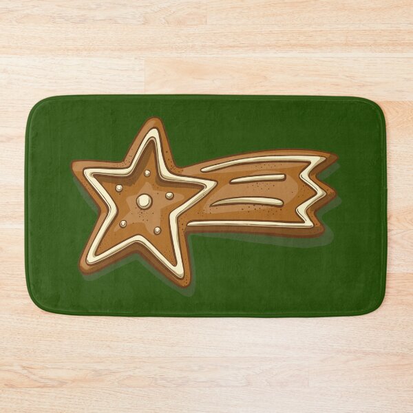 Item preview, Christmas Gingerbread Falling Star Cookie designed and sold by rocketdandy.