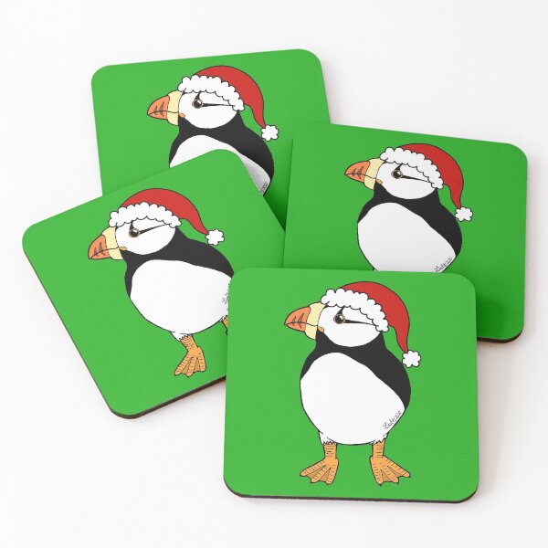 Item preview, Christmas Puffin designed and sold by sharkbait83.