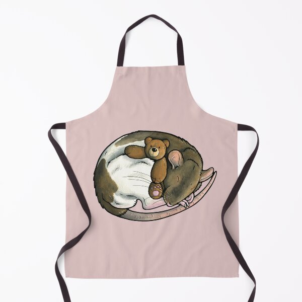 Item preview, Sleeping agouti hooded rat designed and sold by animalartbyjess.
