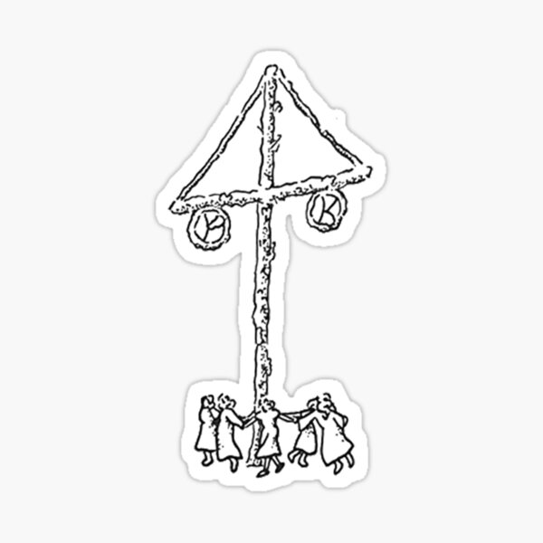 Midsommar Dance Ritual Sticker