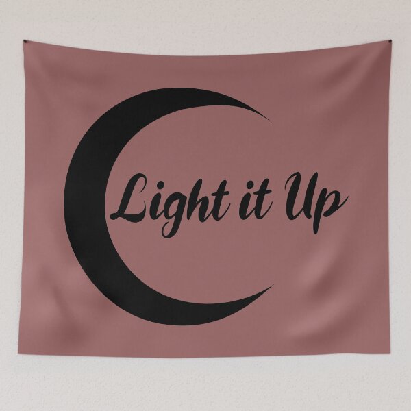 Item preview, Light It Up (Design in Black) designed and sold by Kat-Kreations.