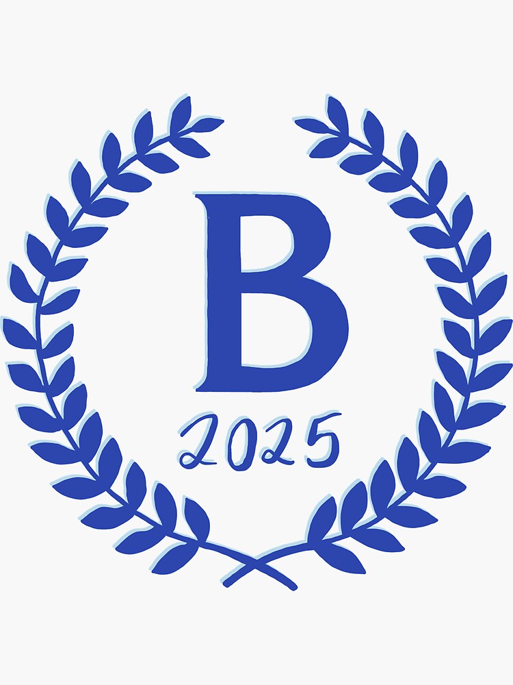 "Barnard College 2025" Sticker by sylvieoldeman Redbubble