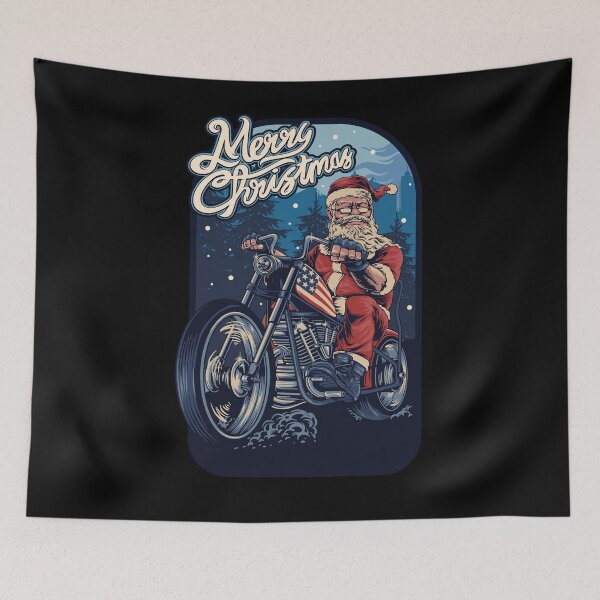 Item preview, Biker Santa designed and sold by SiddharthaMoon.