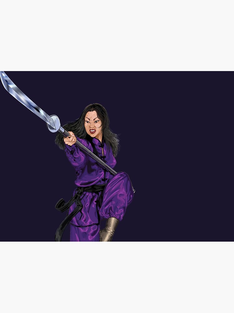 Mulan in Purple by PLUGOarts