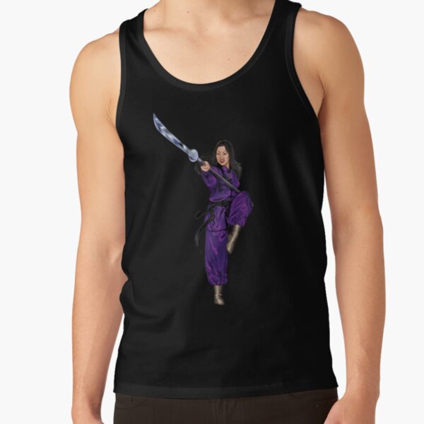 Mulan in Purple Tank Top