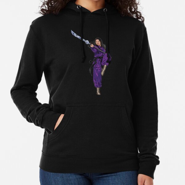 Mulan in Purple Lightweight Hoodie