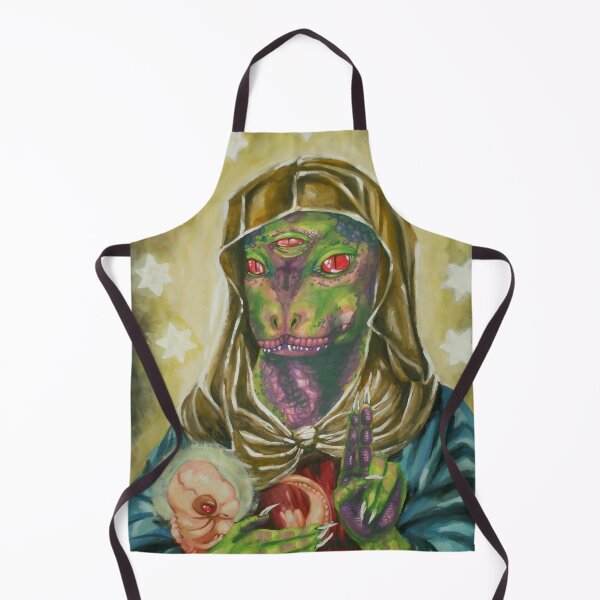 Item preview, Blessed Reptilian Virgin and Child designed and sold by HiddenStash.