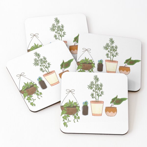 Item preview, Potted Houseplants designed and sold by honne-morpheus.