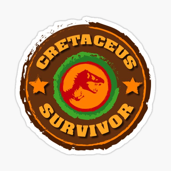 Cretaceus Survivor Sticker