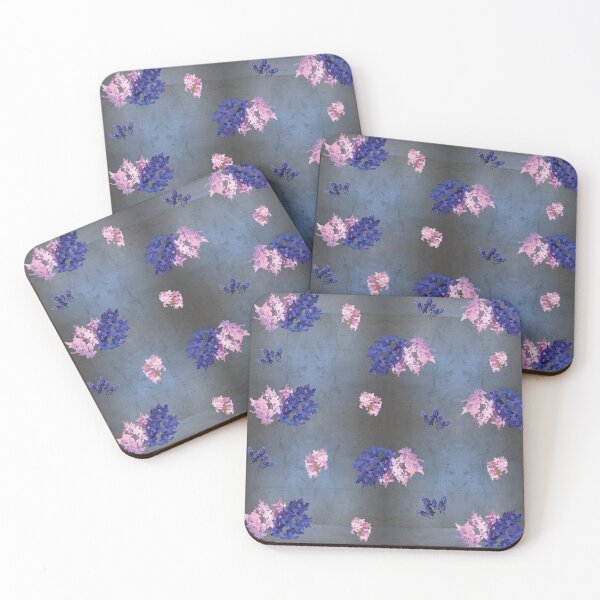 Item preview, Purple hyacinth painted purple florals designed and sold by patternsplus.